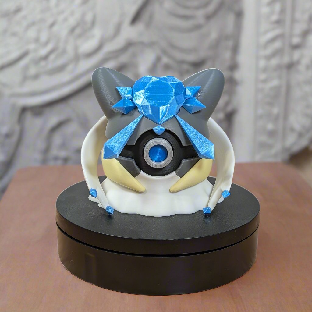Diancie (Mega) Poke Ball | 3D Printed Display Ball