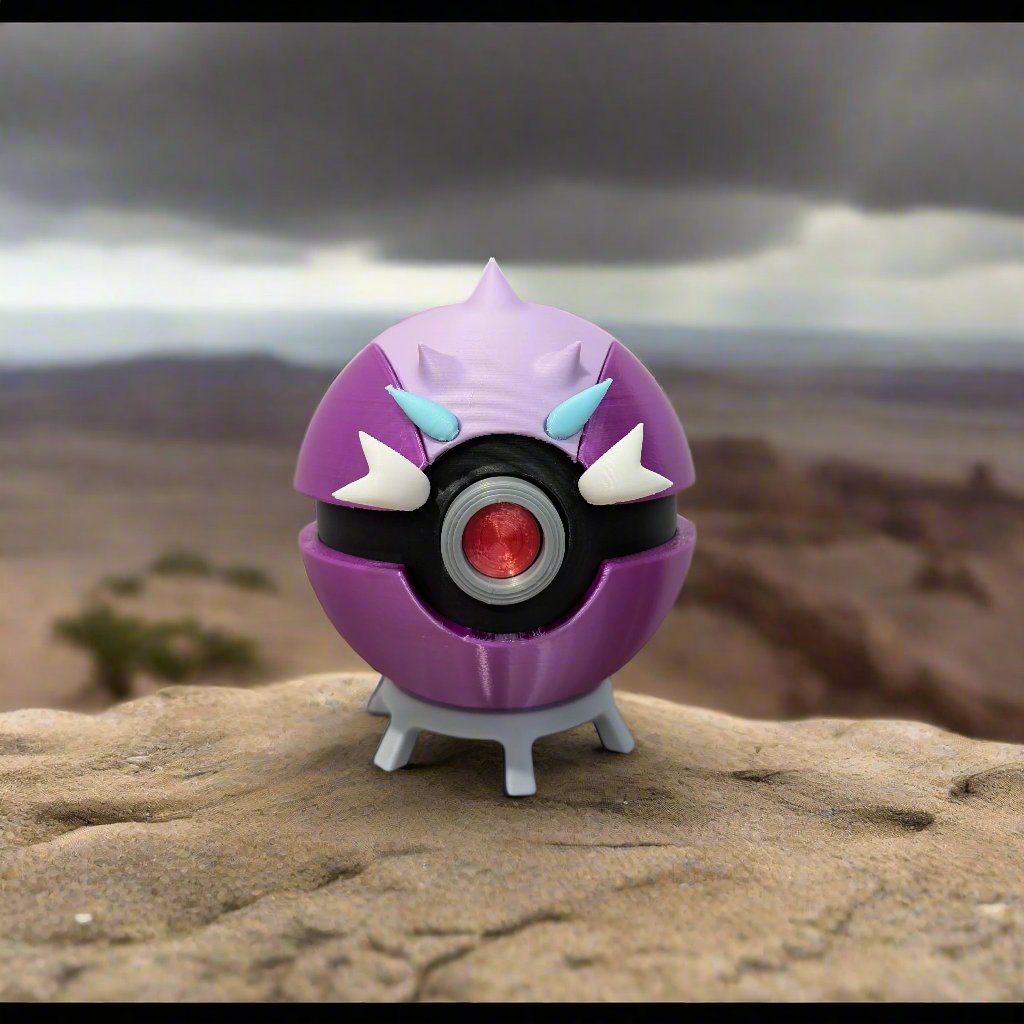 Drapion Poke Ball | 3D Printed Display Ball