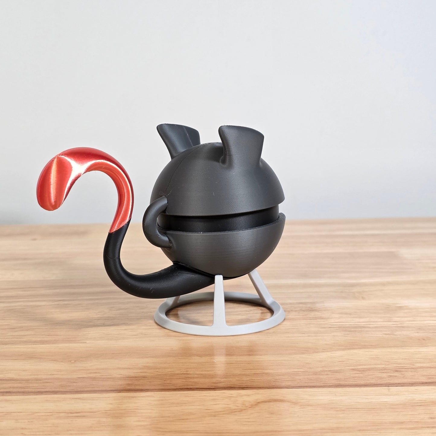 Mewtwo (Shadow) Poke Ball | 3D Printed Display Ball