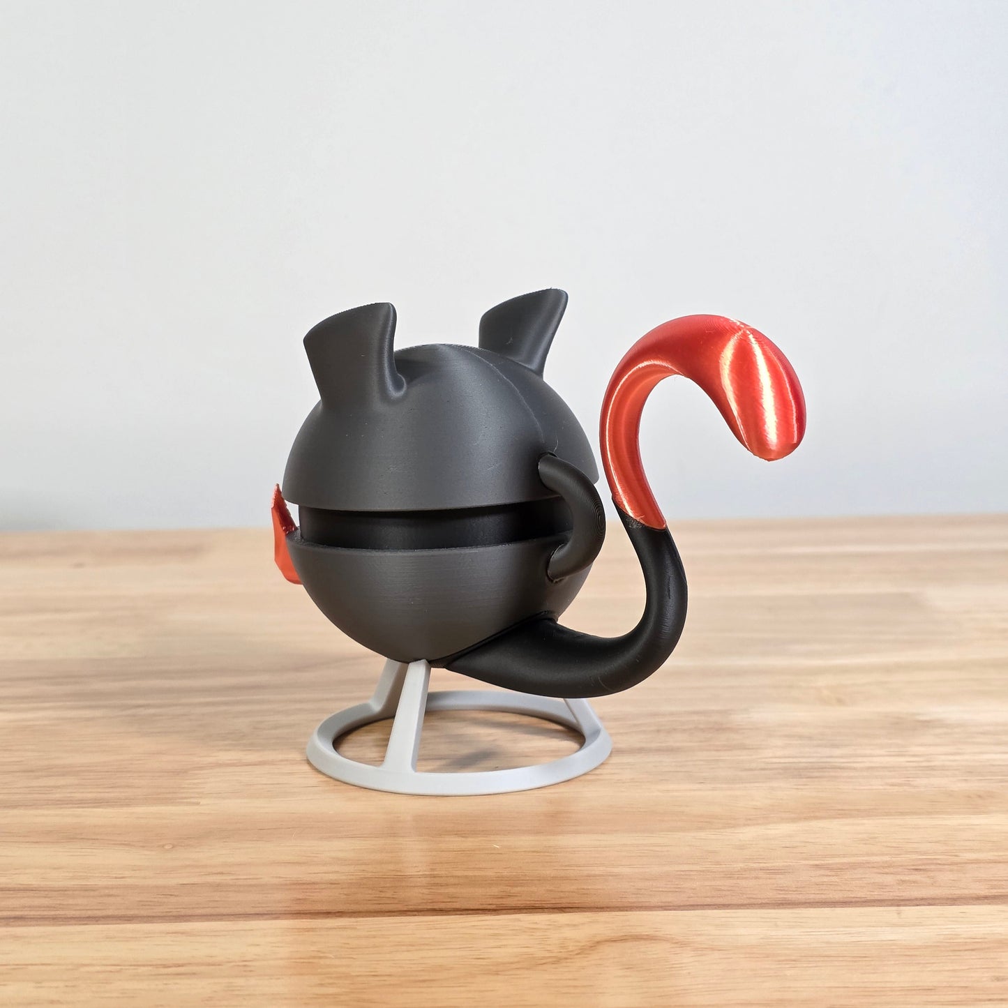 Mewtwo (Shadow) Poke Ball | 3D Printed Display Ball