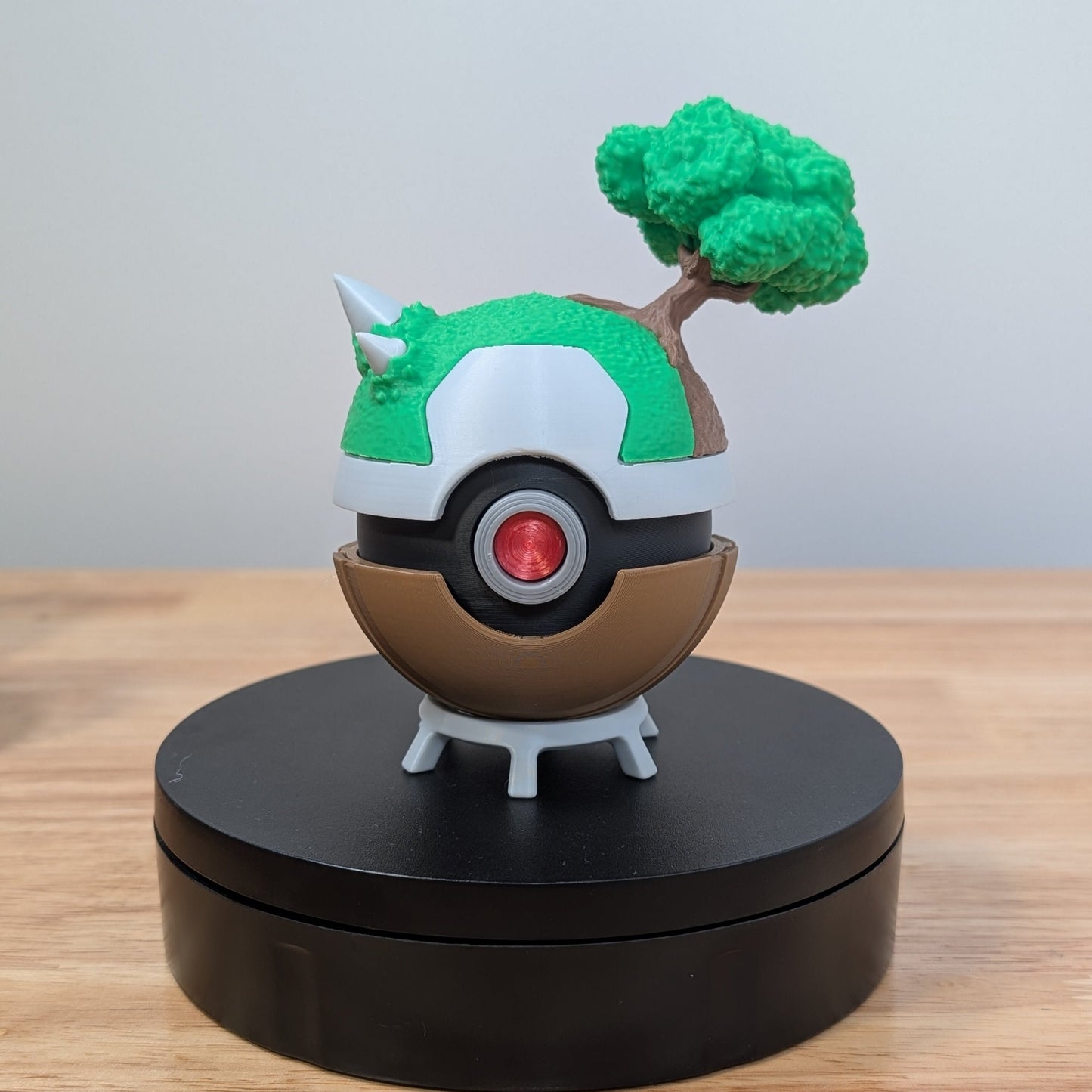 Torterra Poke Ball | 3D Printed Display Ball