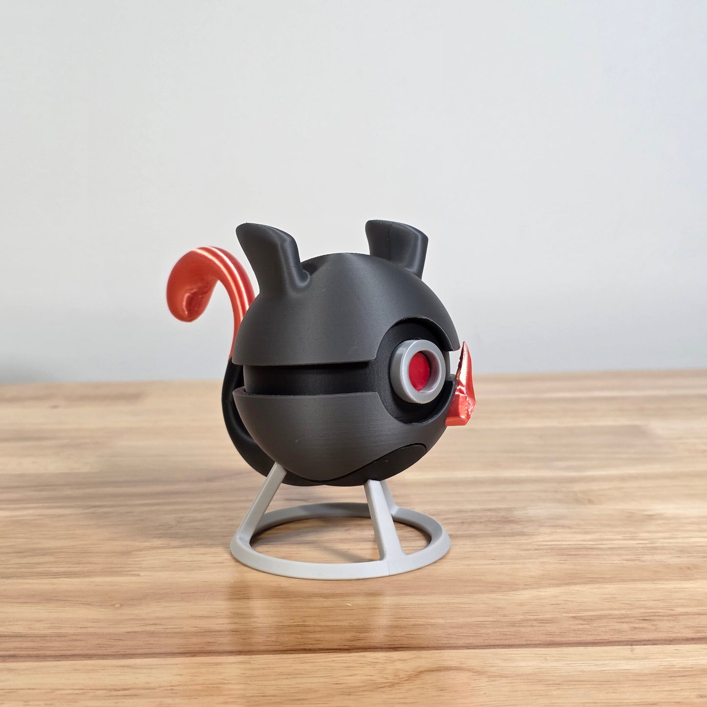 Mewtwo (Shadow) Poke Ball | 3D Printed Display Ball