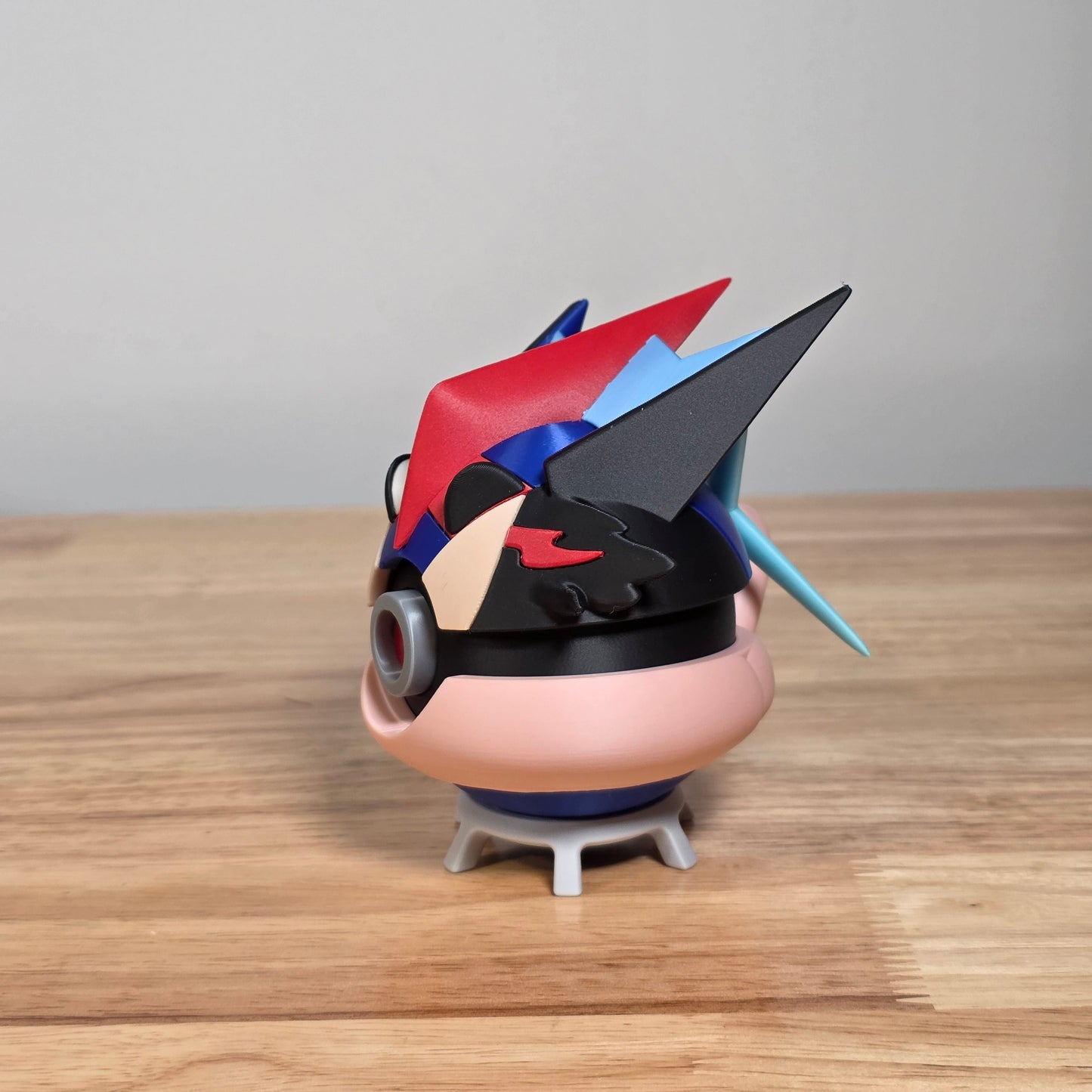 Greninja (Ash) Poke Ball | 3D Printed Display Ball