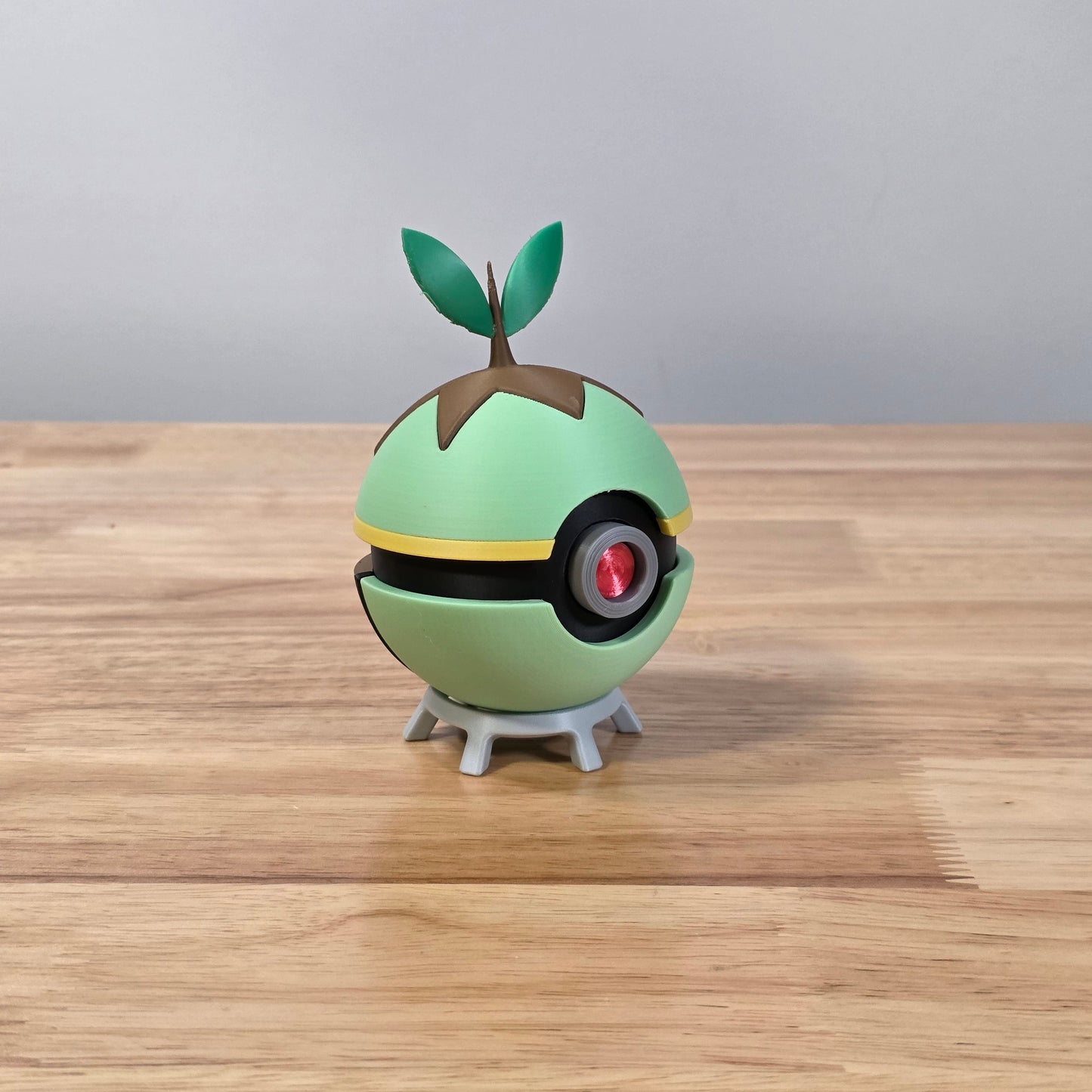 Turtwig Poke Ball | 3D Printed Display Ball