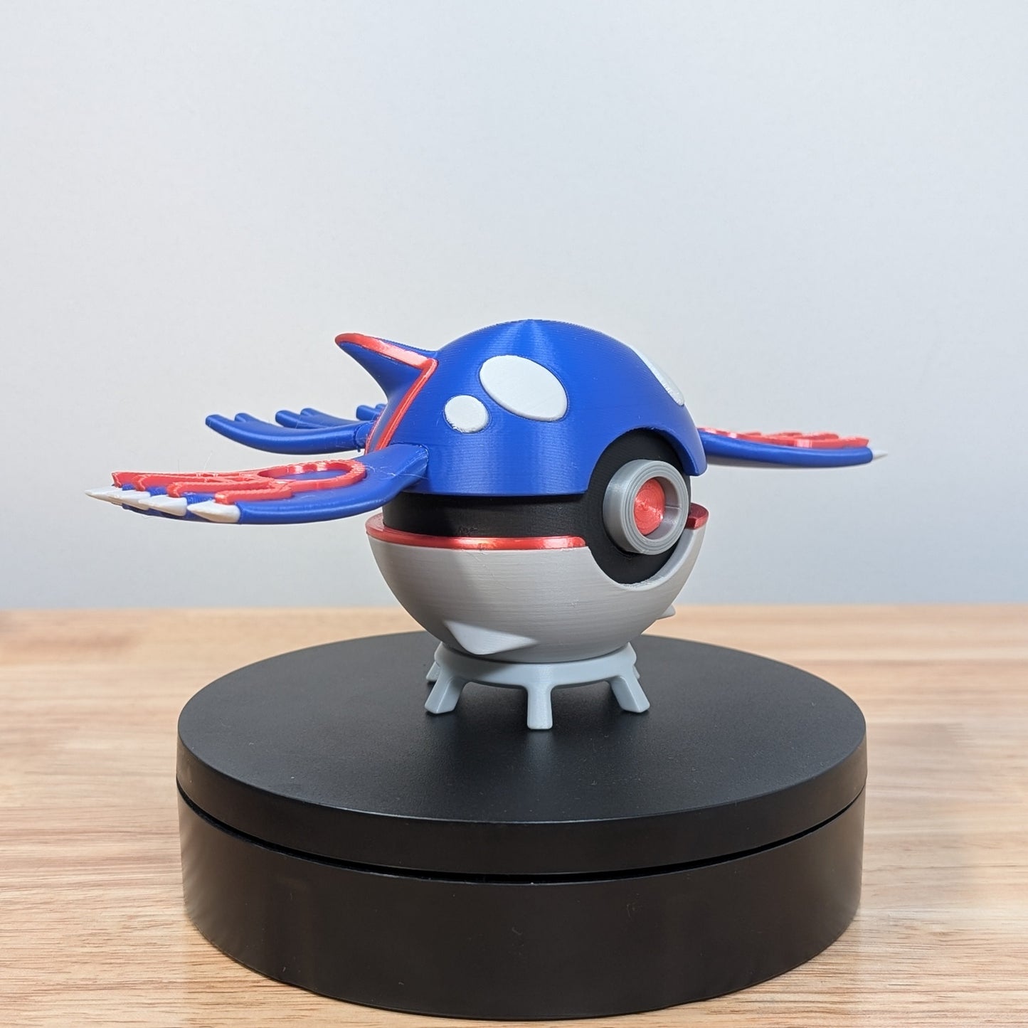 Kyogre Poke Ball | 3D Printed Display Ball