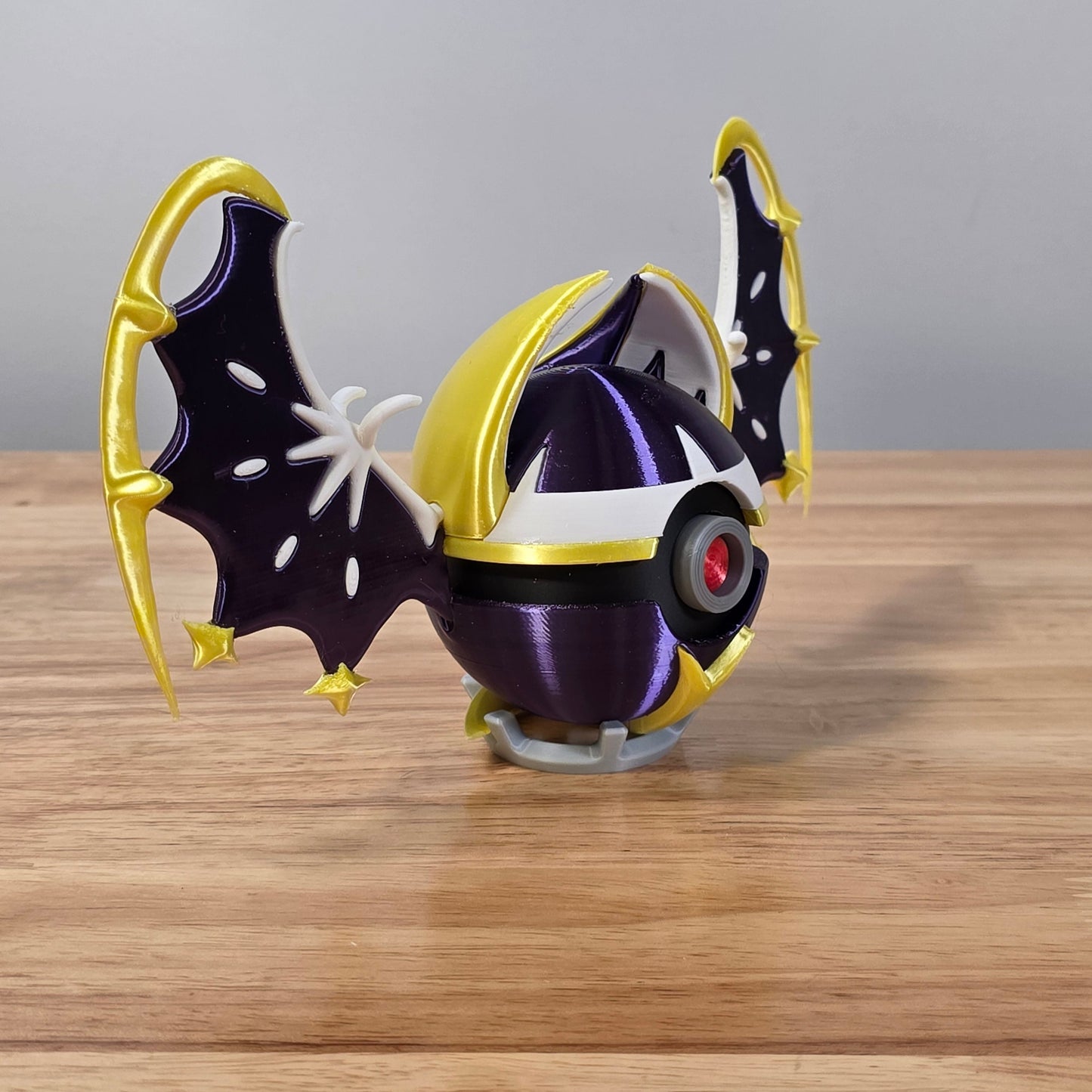 Lunala Poke Ball | 3D Printed Display Ball