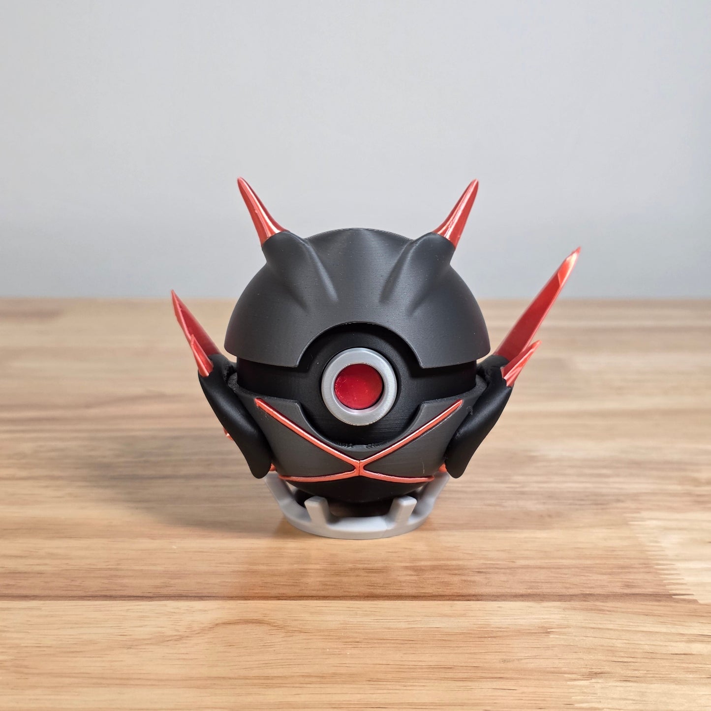 Mewtwo (Shadow X) Poke Ball | 3D Printed Display Ball