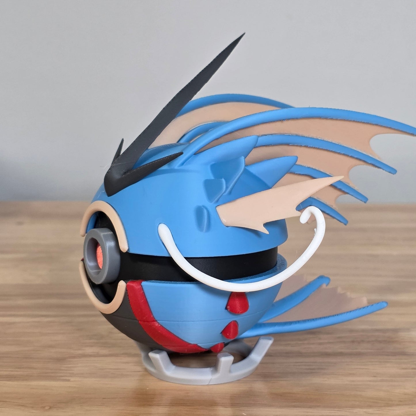 Gyarados (Mega) Poke Ball | 3D Printed Display Ball