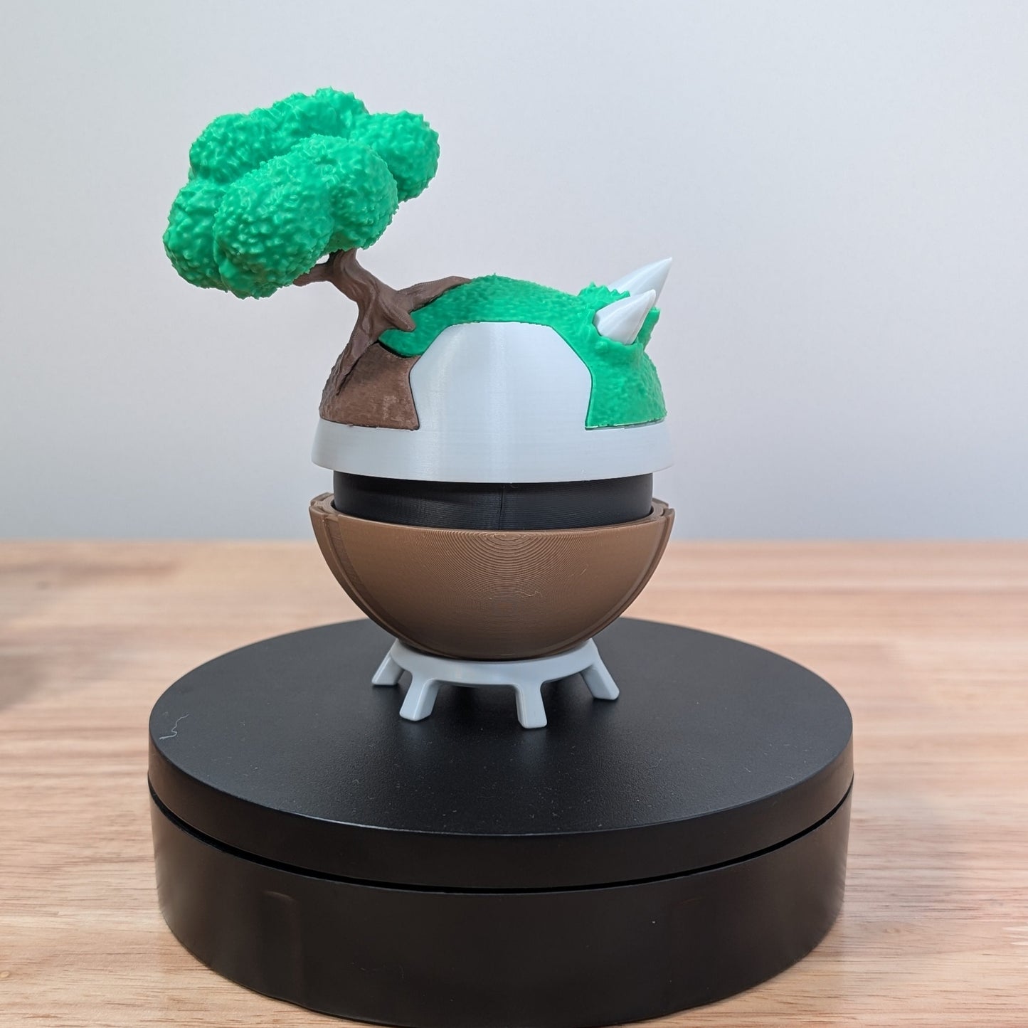 Torterra Poke Ball | 3D Printed Display Ball