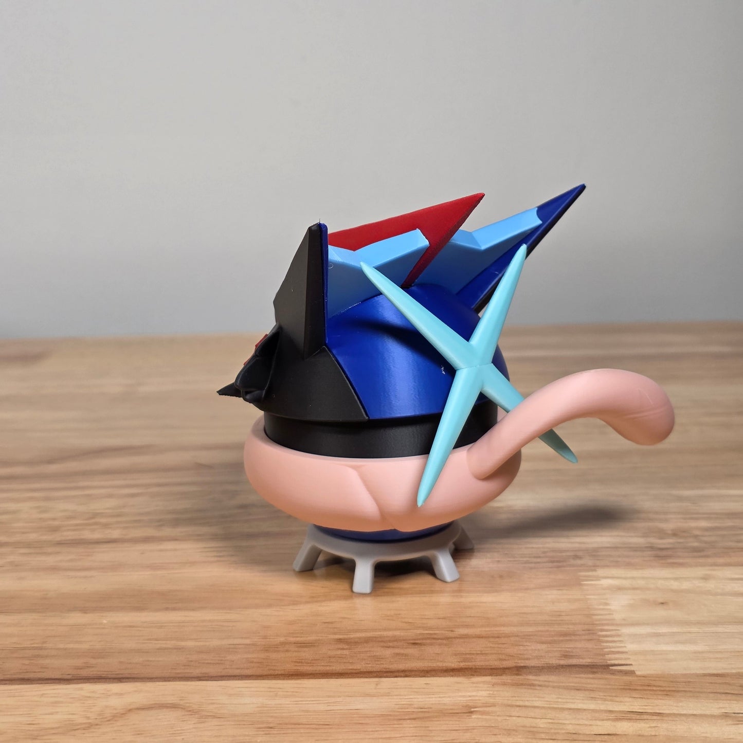 Greninja (Ash) Poke Ball | 3D Printed Display Ball