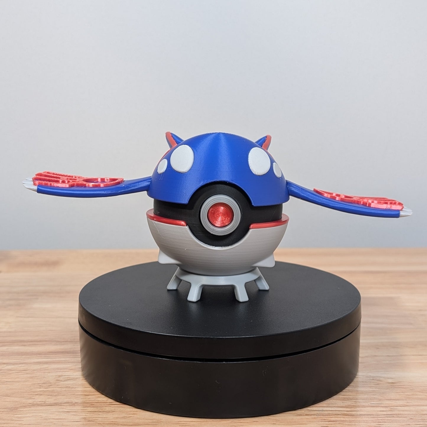 Kyogre Poke Ball | 3D Printed Display Ball