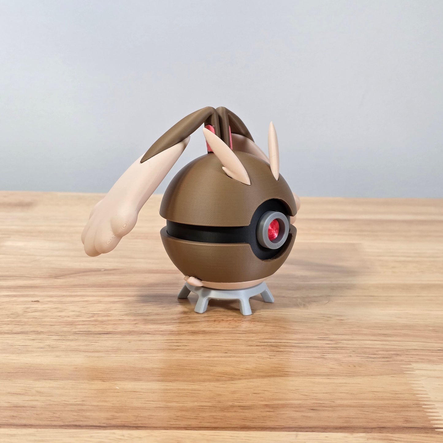 Lopbunny Poke Ball | 3D Printed Display Ball