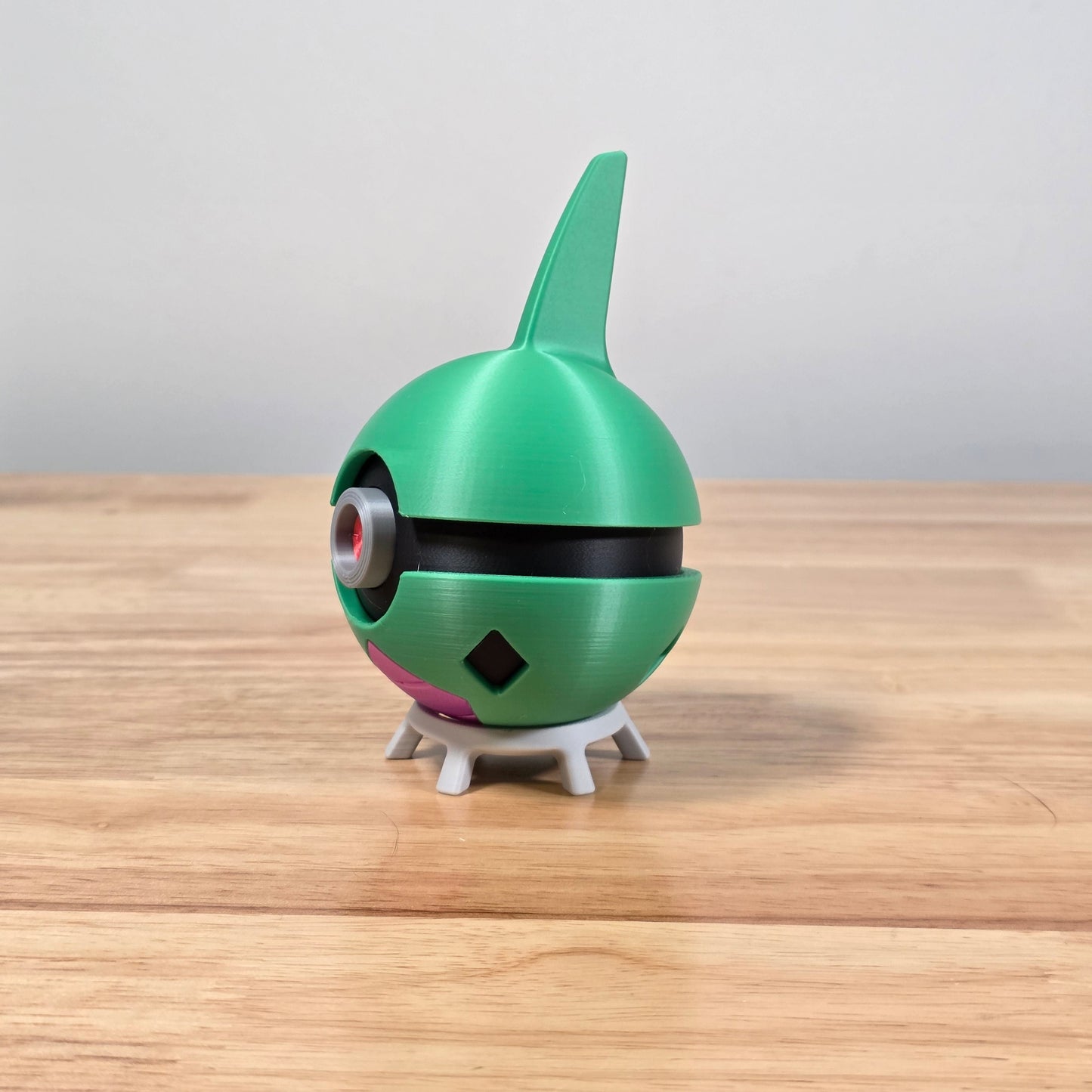 Larvitar Poke Ball | 3D Printed Display Ball
