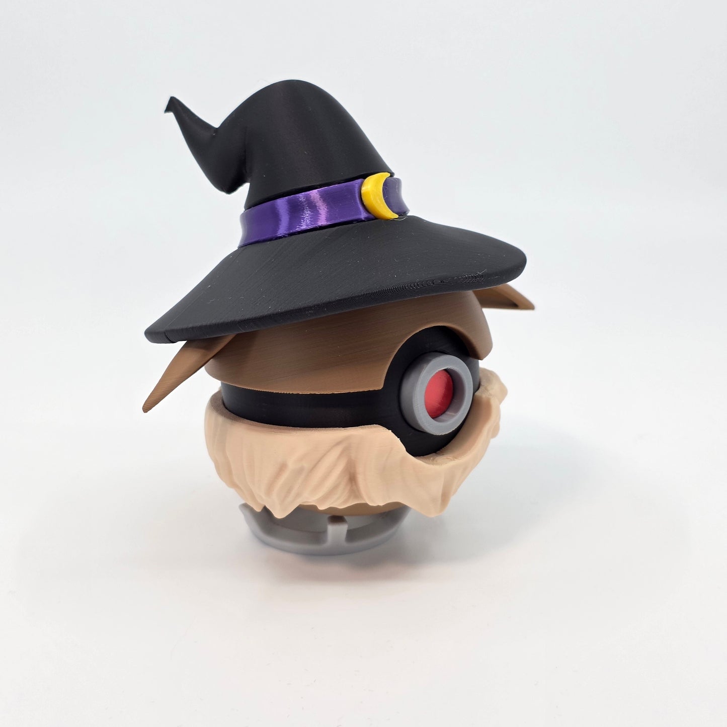 Eevee Witch Poke Ball – Custom Themed 3D Printed Model | Durable PLA Display