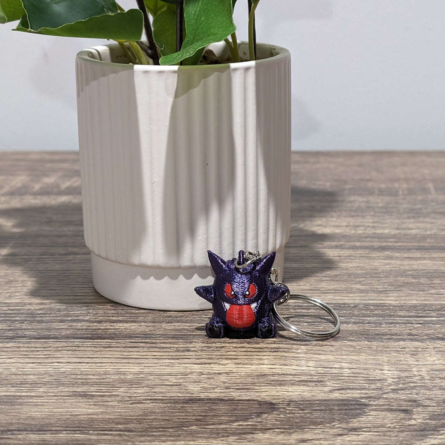 Gengar Crochet Keychain - 3D Printed