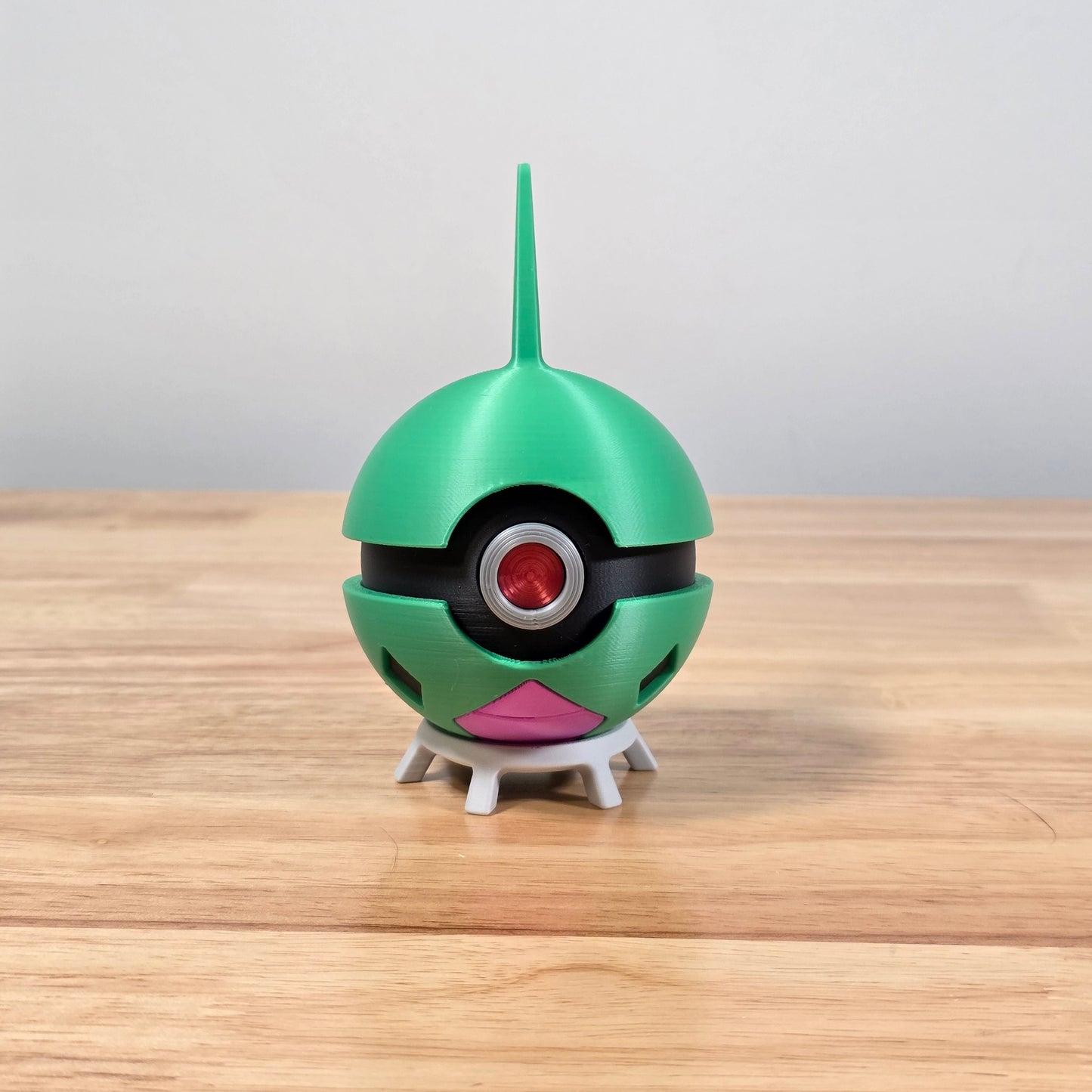 Larvitar Poke Ball | 3D Printed Display Ball