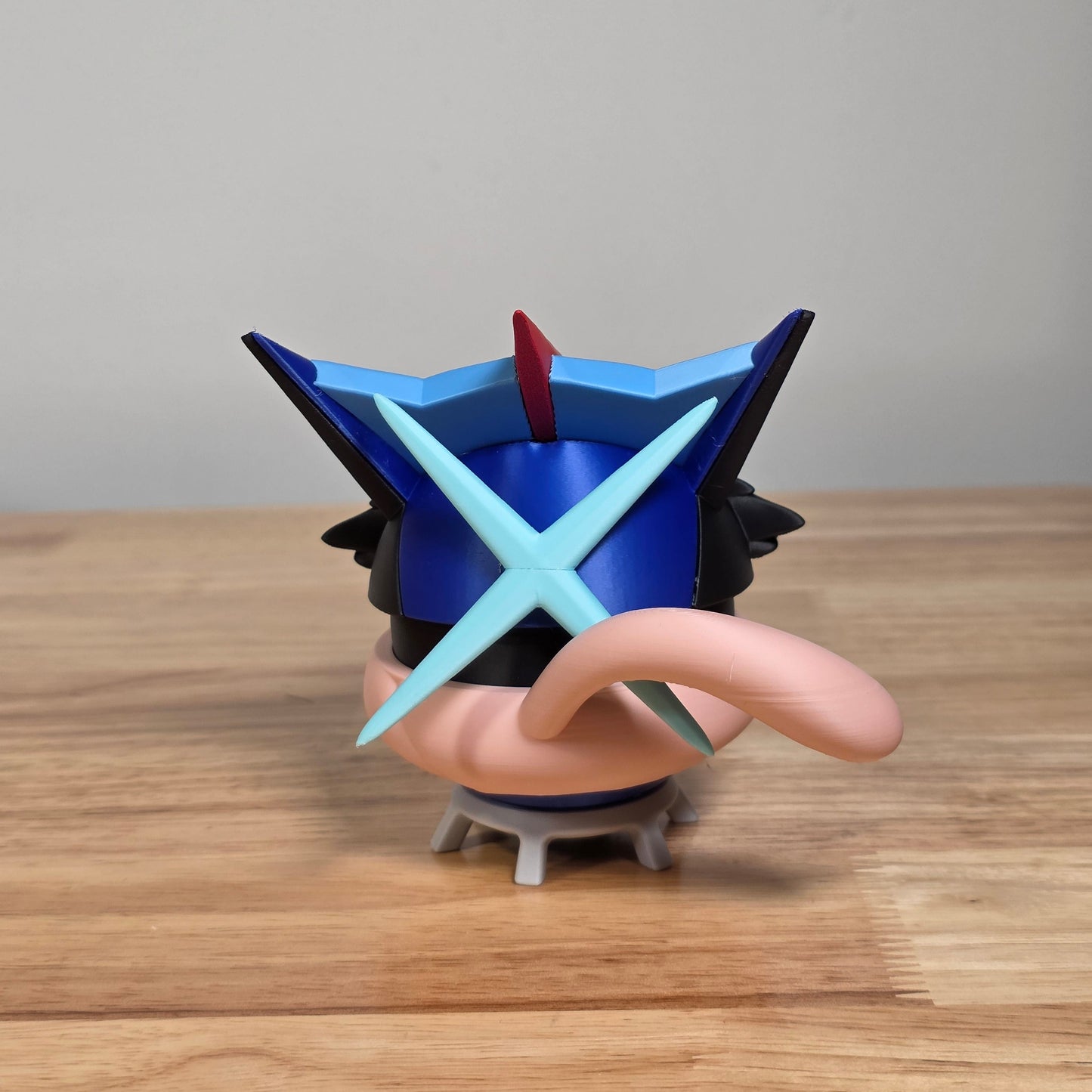 Greninja (Ash) Poke Ball | 3D Printed Display Ball