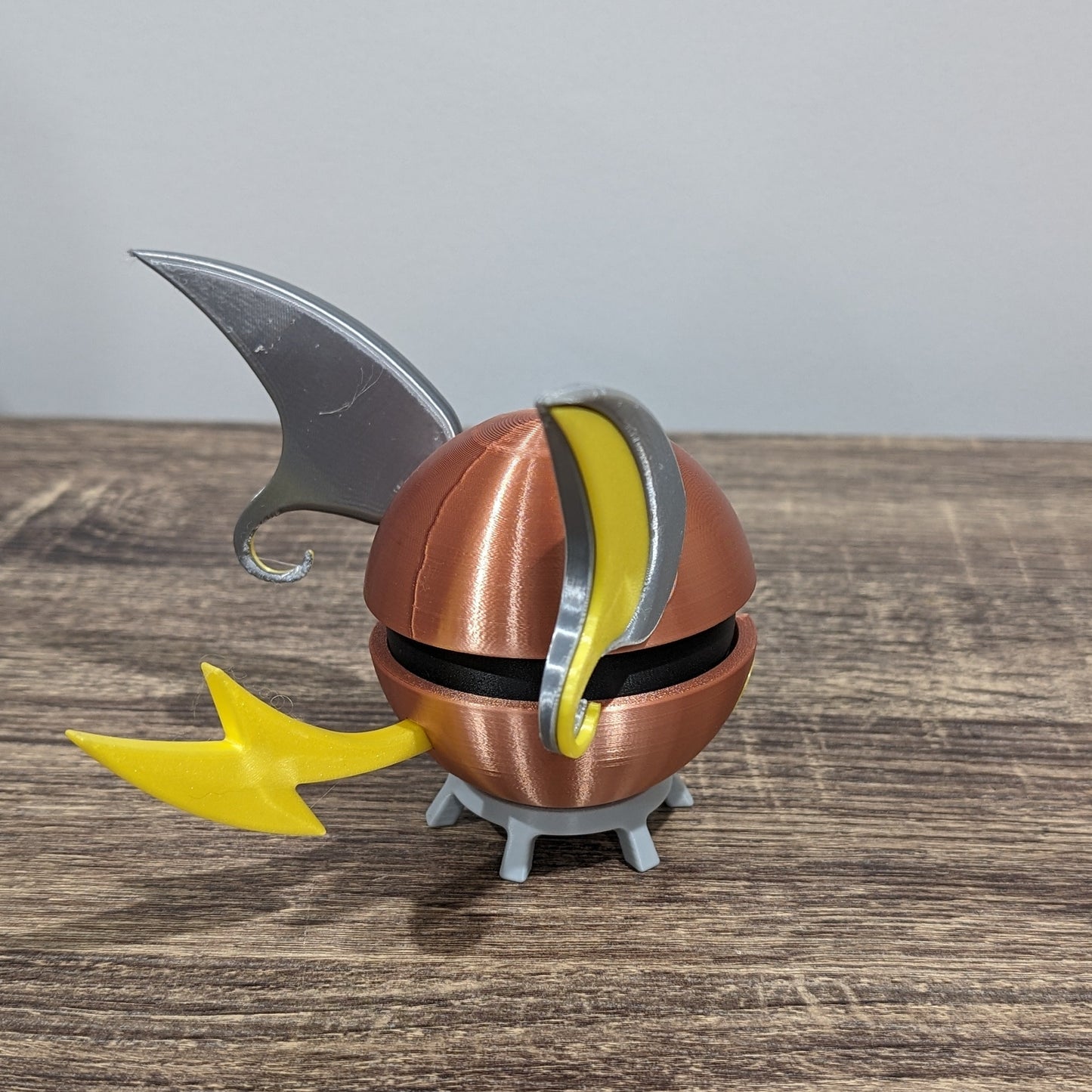 Raichu Poke Ball | 3D Printed Display Ball