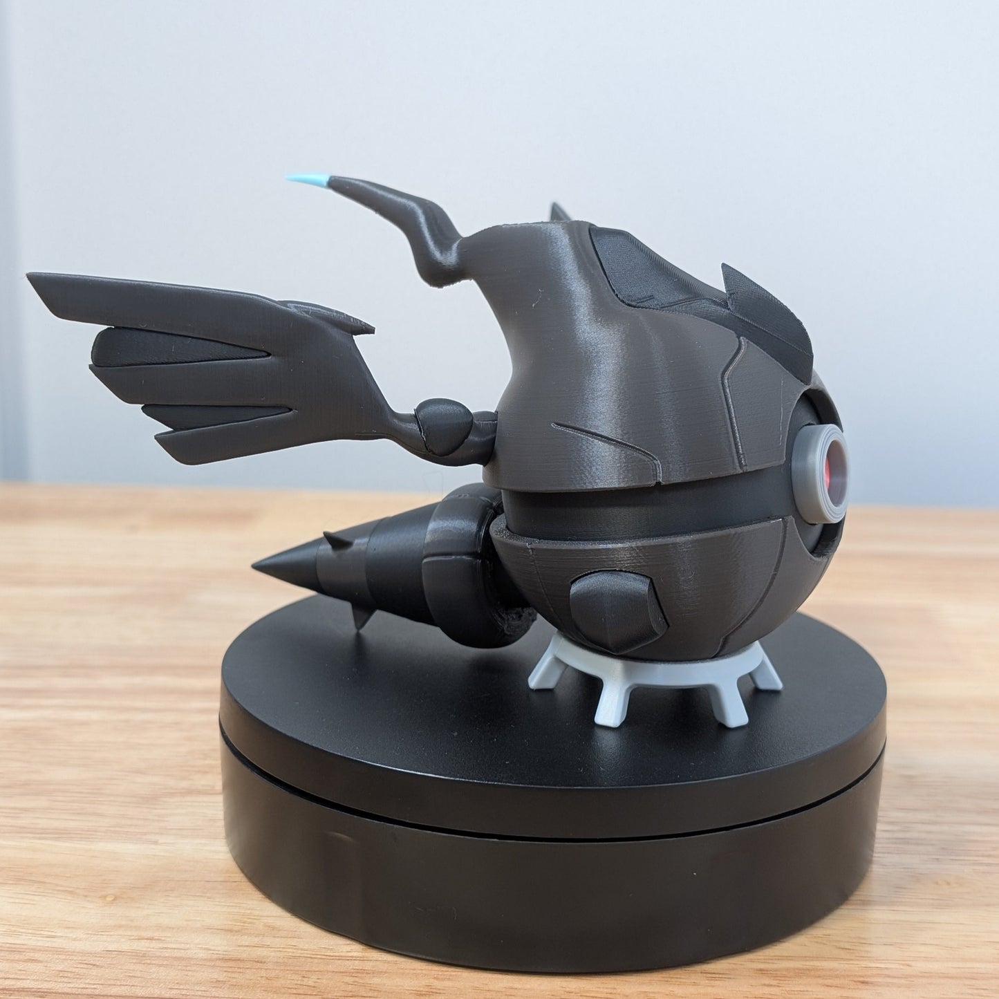 Zekrom Poke Ball | 3D Printed Display Ball