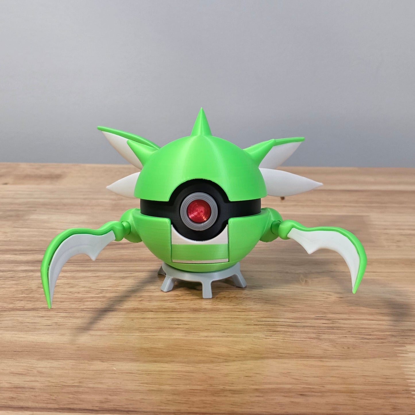 Scyther Poke Ball | 3D Printed Display Ball