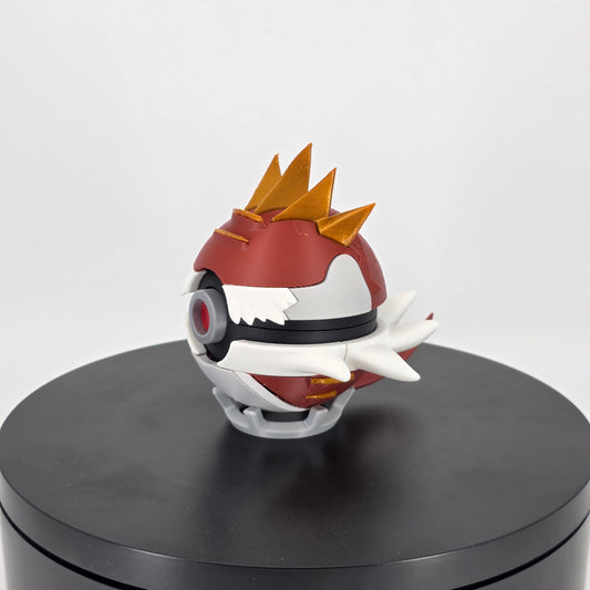Tyrantrum Poke Ball | 3D Printed Display Ball