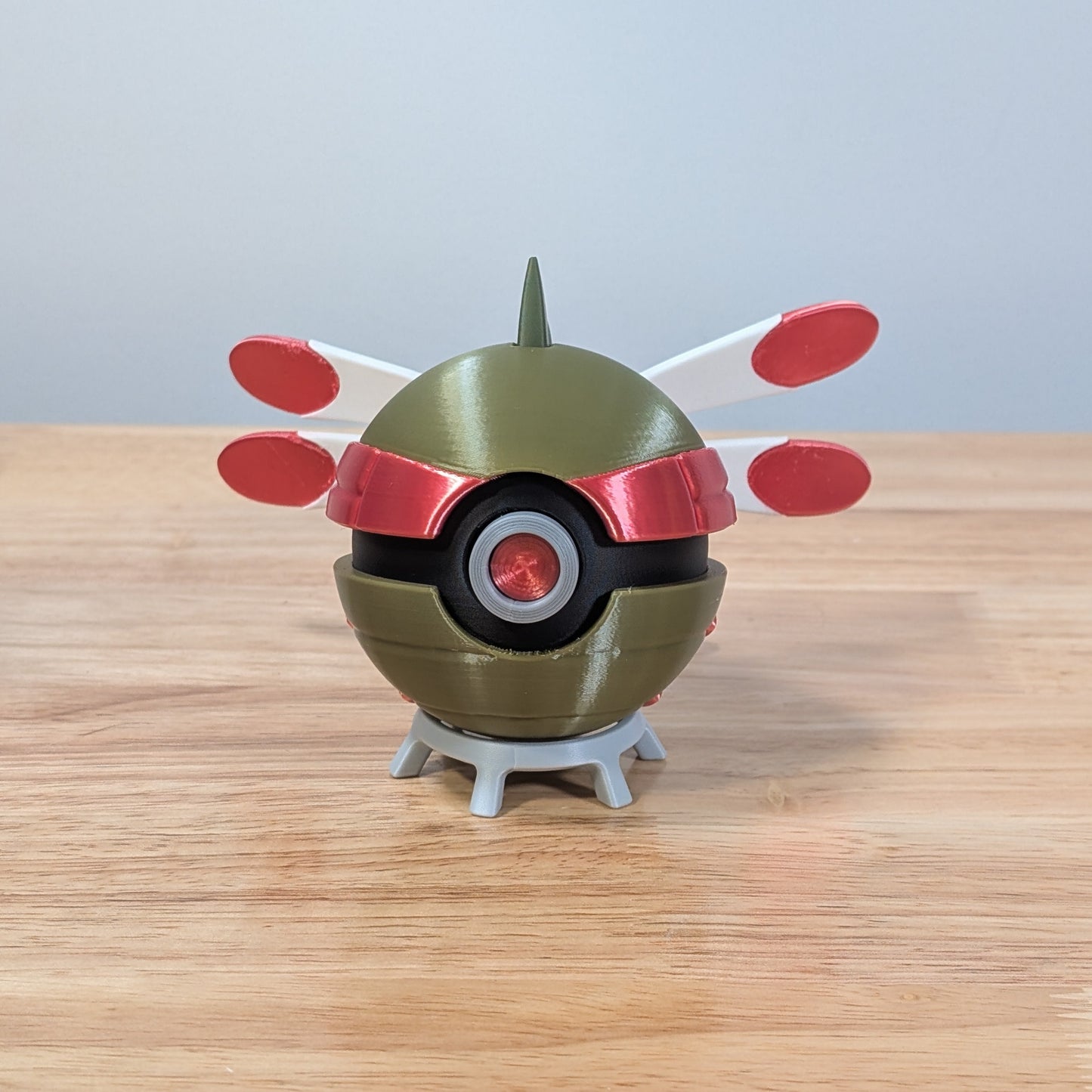 Yanmega Poke Ball | 3D Printed Display Ball