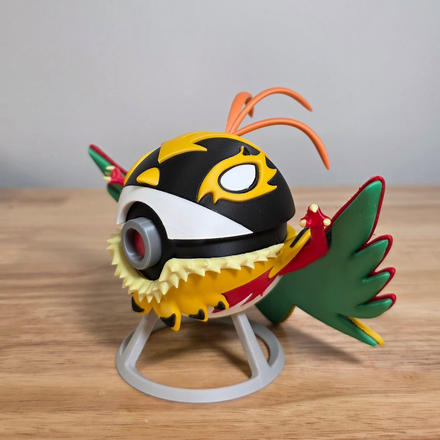 Hawlucha (Mega) Poke Ball | 3D Printed Display Ball