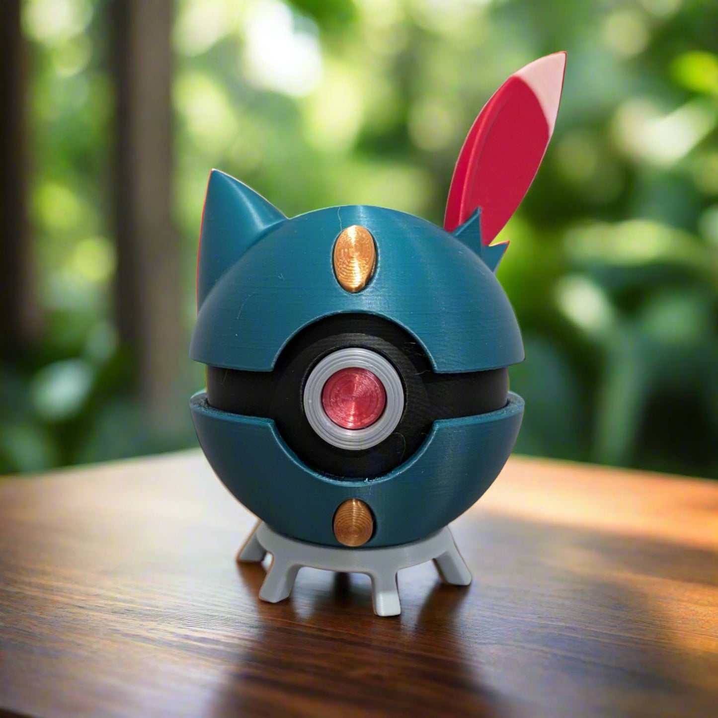 Sneasel Poke Ball | 3D Printed Display Ball
