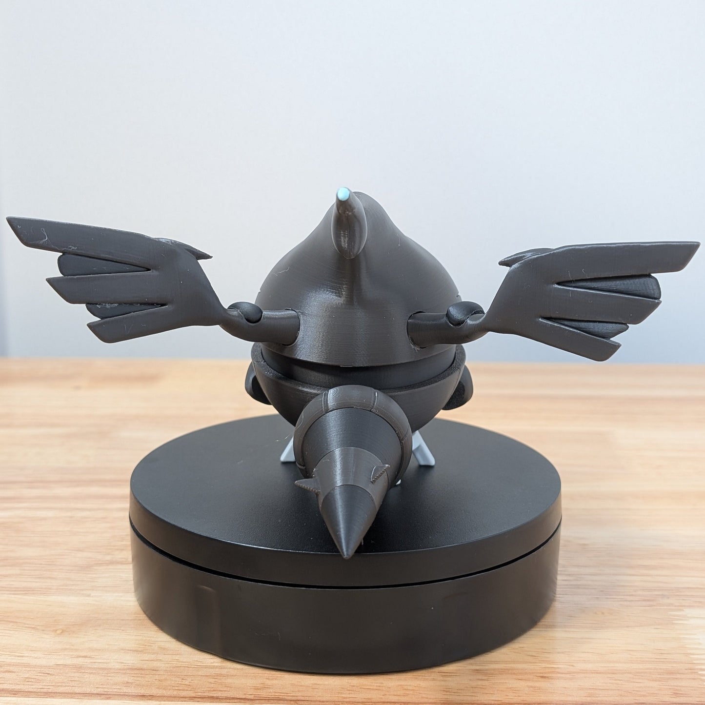 Zekrom Poke Ball | 3D Printed Display Ball