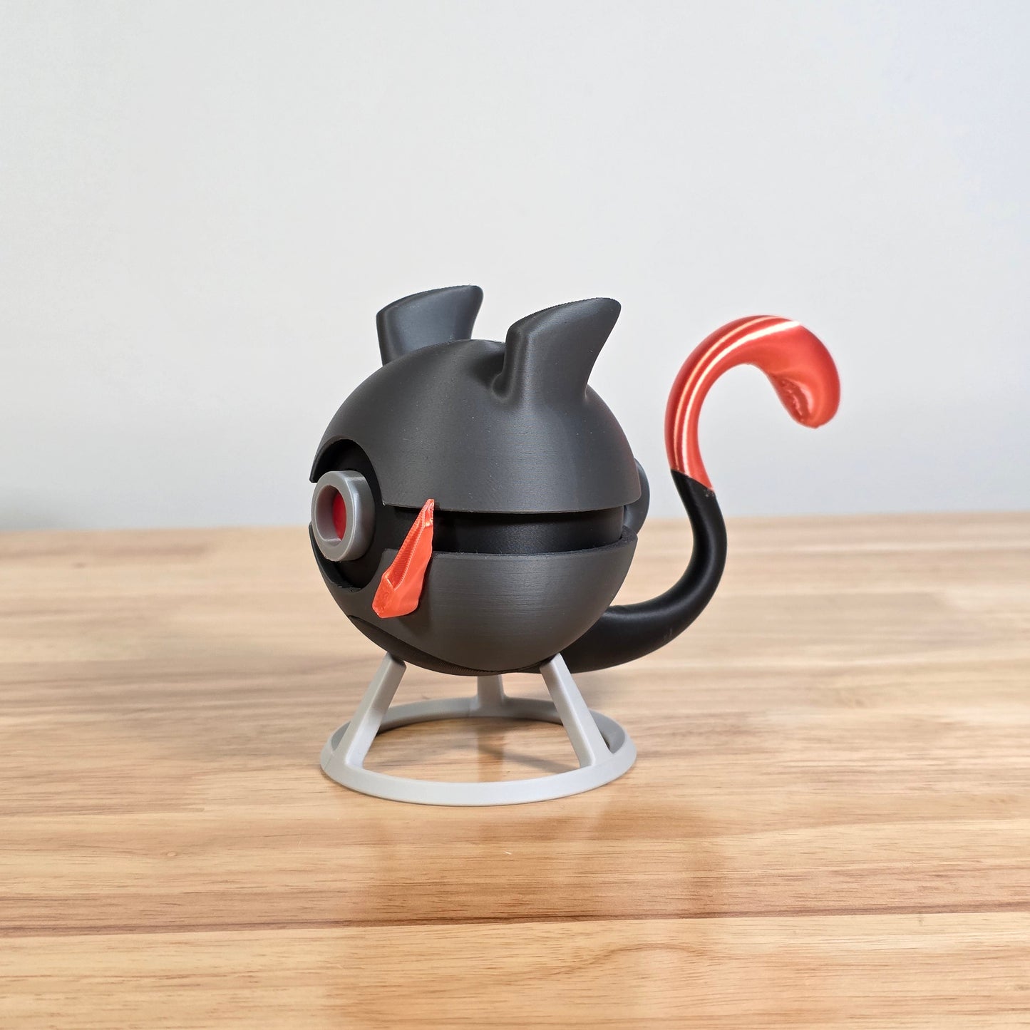 Mewtwo (Shadow) Poke Ball | 3D Printed Display Ball