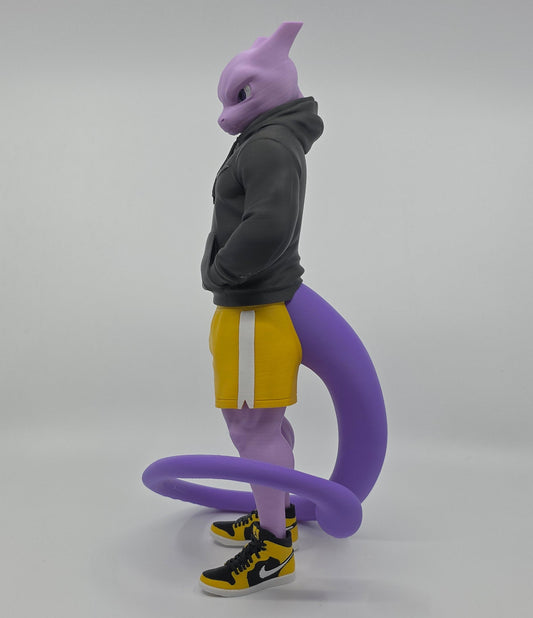 Mewtwo Urban Style | 3D Printed Statue