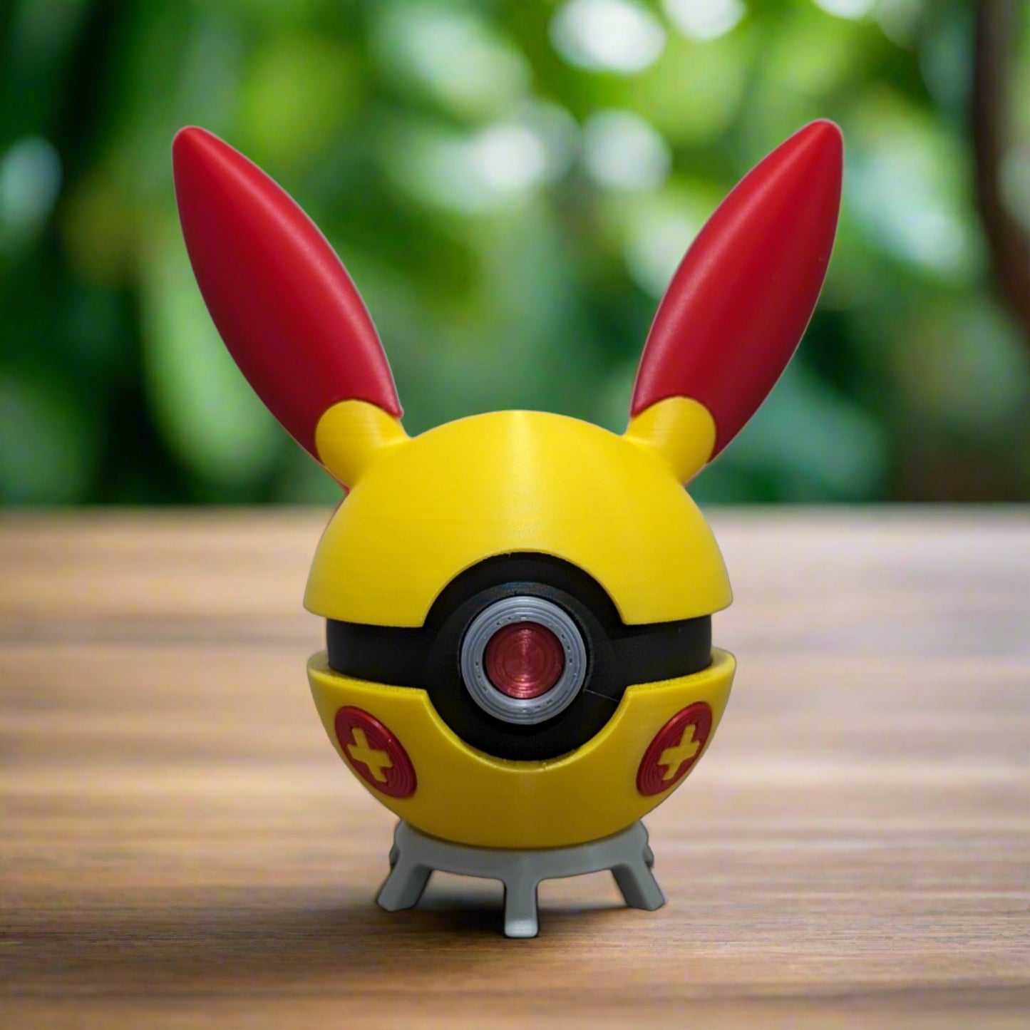 Plusle Poke Ball | 3D Printed Display Ball