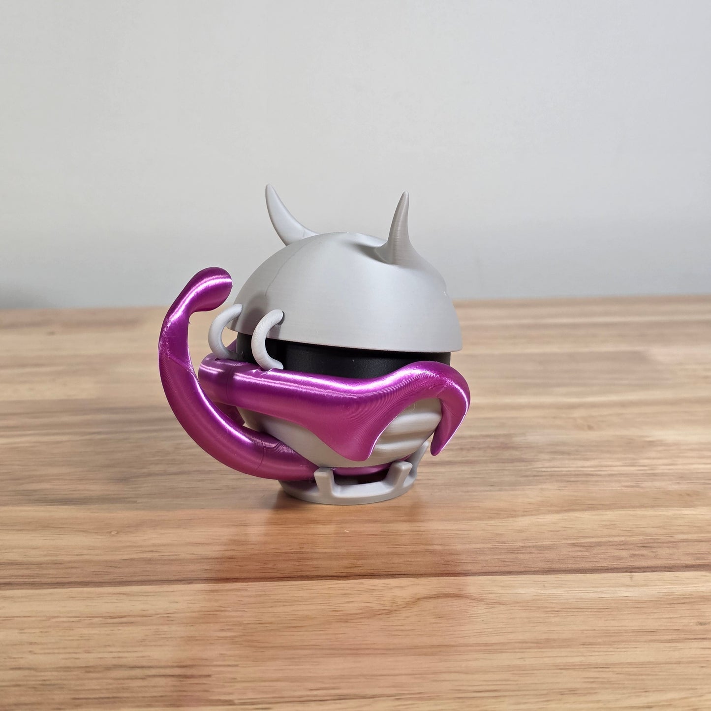 Mewtwo (Mega X) Poke Ball | 3D Printed Display Ball