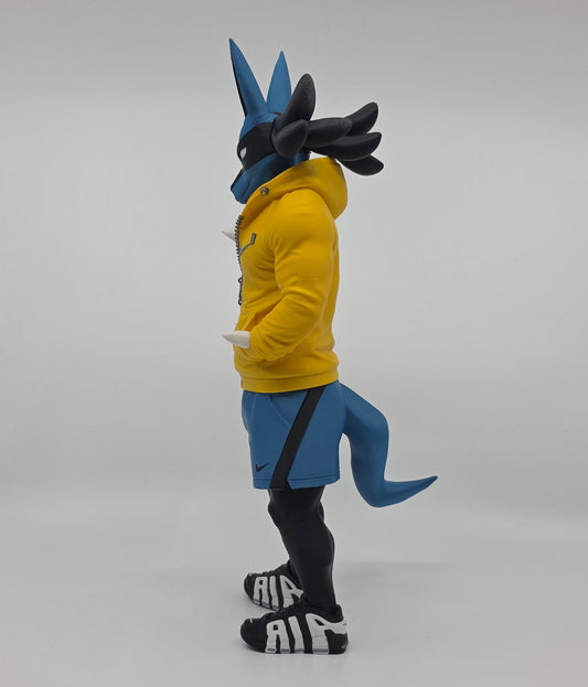 Lucario Urban Style | 3D Printed Statue