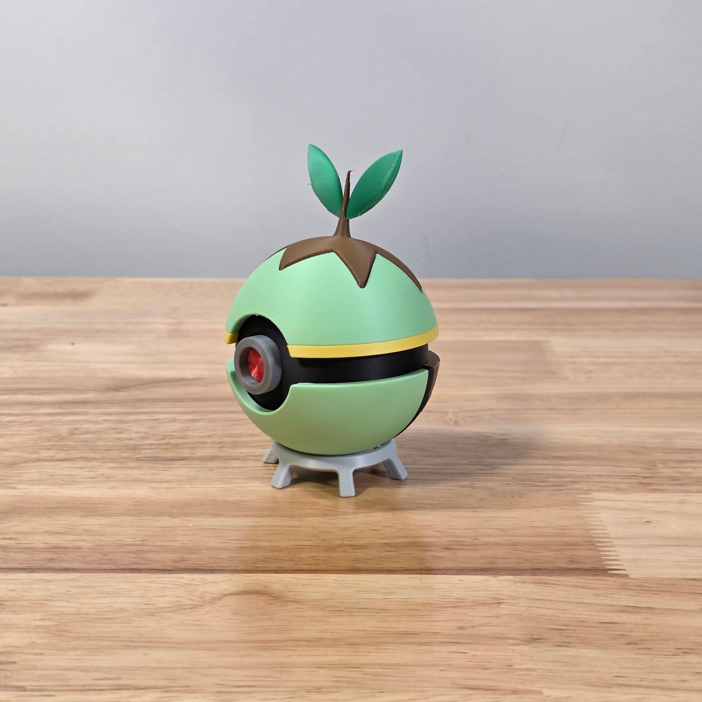 Turtwig Poke Ball | 3D Printed Display Ball