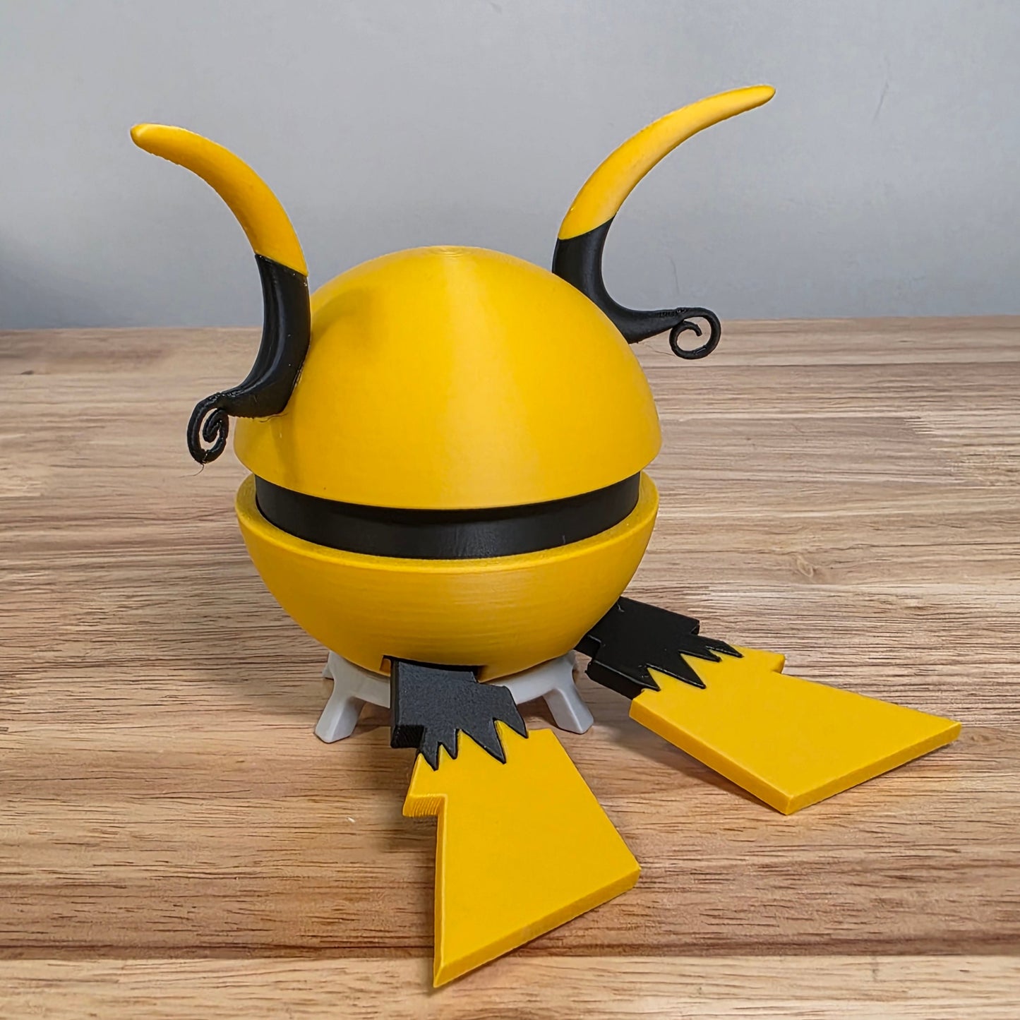 Raichu (Mega X) Poke Ball | 3D Printed Display Ball