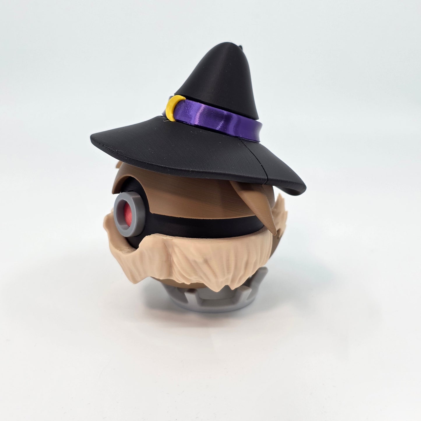 Eevee Witch Poke Ball – Custom Themed 3D Printed Model | Durable PLA Display