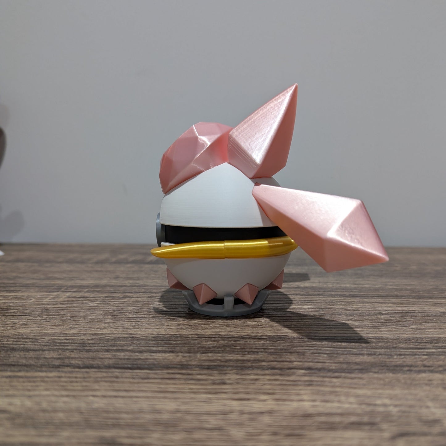 Diancie Poke Ball | 3D Printed Display Ball