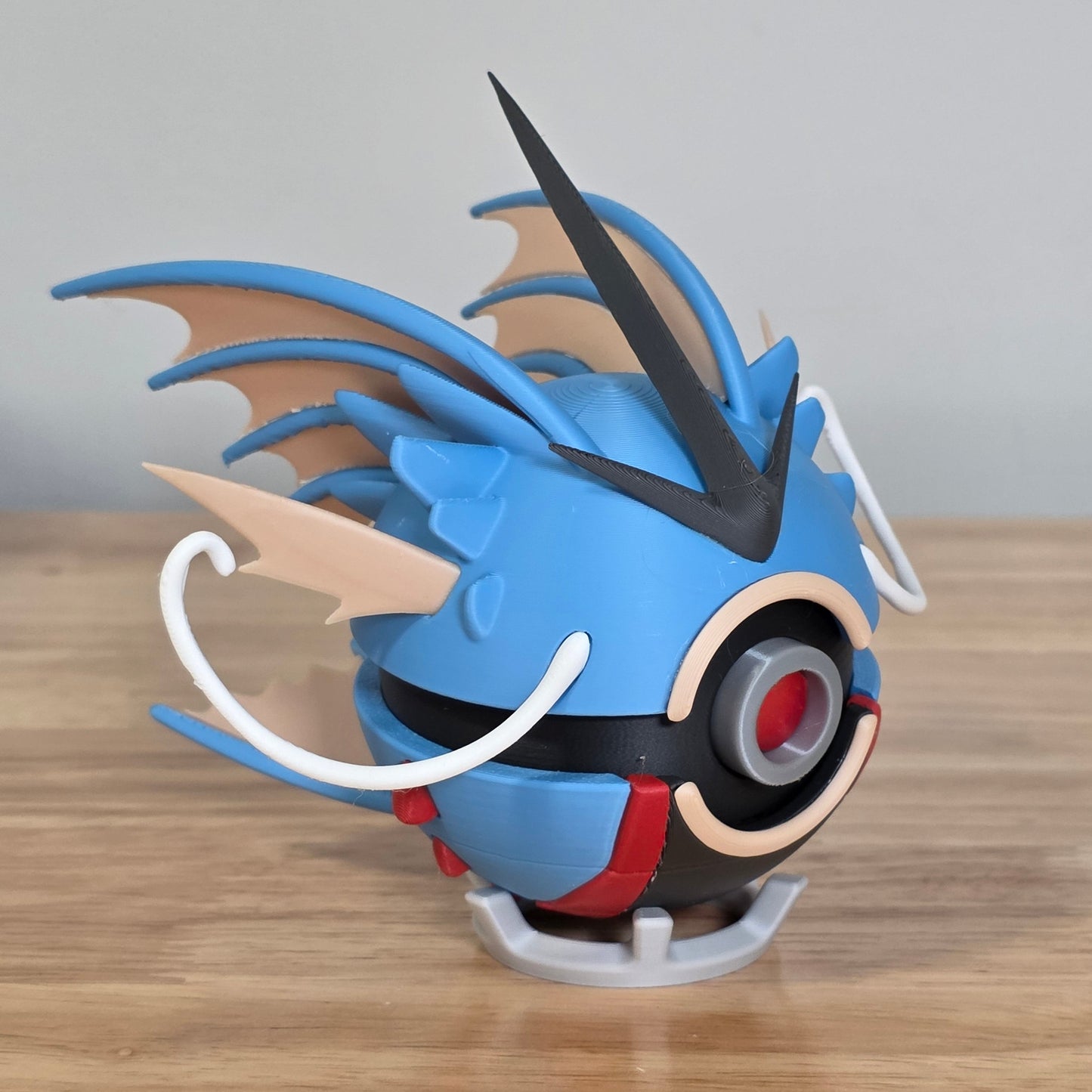 Gyarados (Mega) Poke Ball | 3D Printed Display Ball