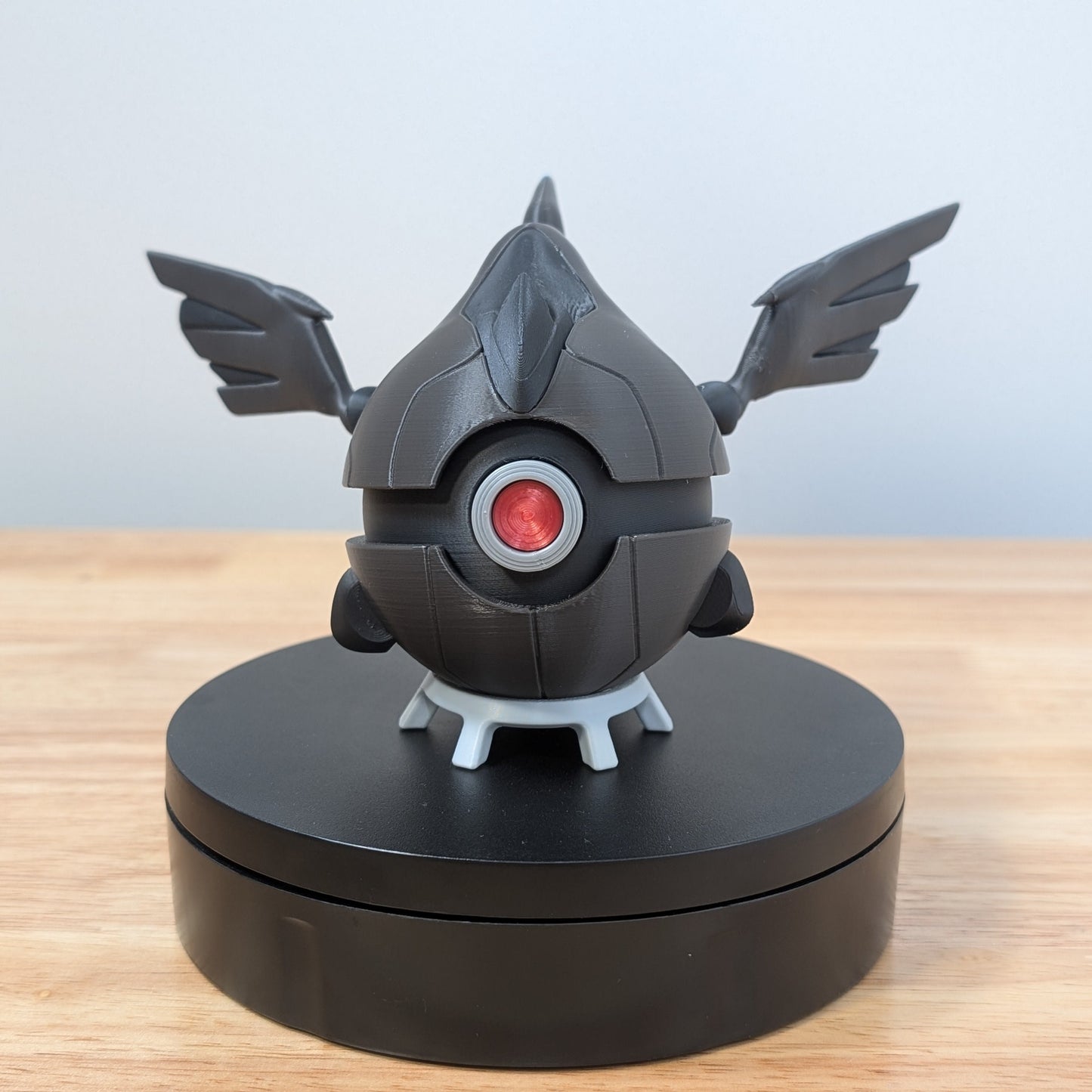 Zekrom Poke Ball | 3D Printed Display Ball