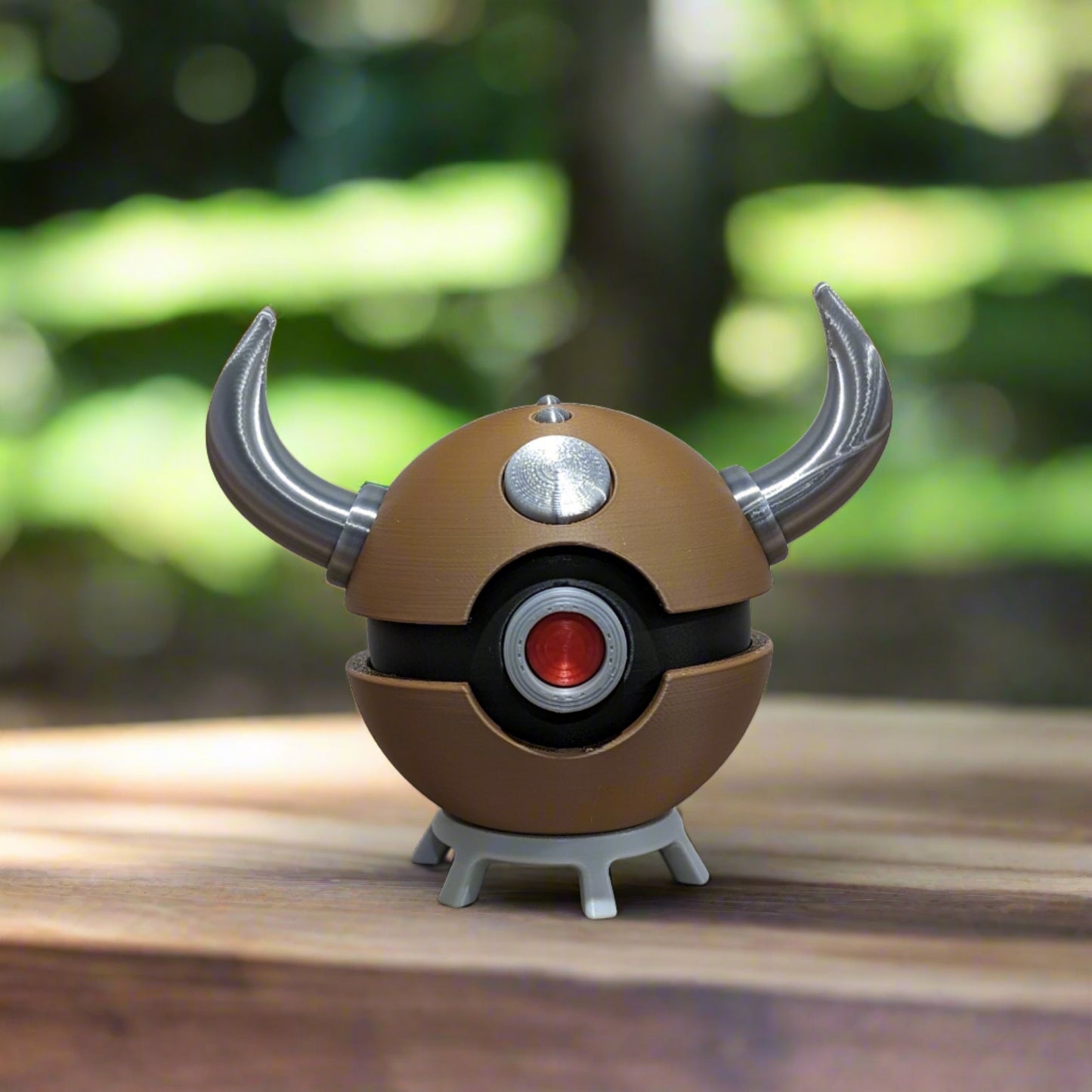Tauros Poke Ball | 3D Printed Display Ball