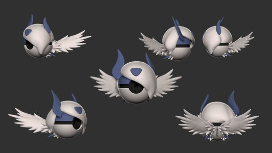 Absol (Mega) Poke Ball | 3D Printed Display Ball