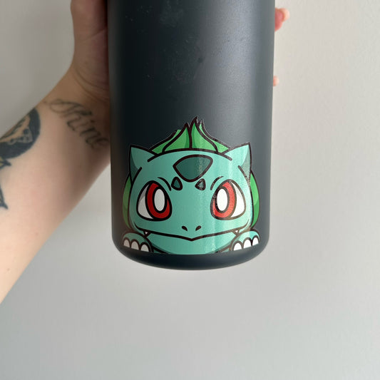 Bulbasaur Peeker UV DTF Sticker