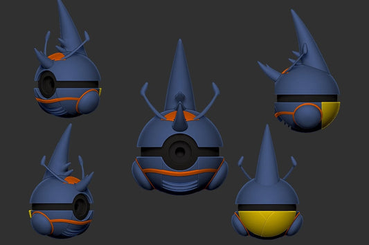 Heracross (Mega) Poke Ball | 3D Printed Display Ball