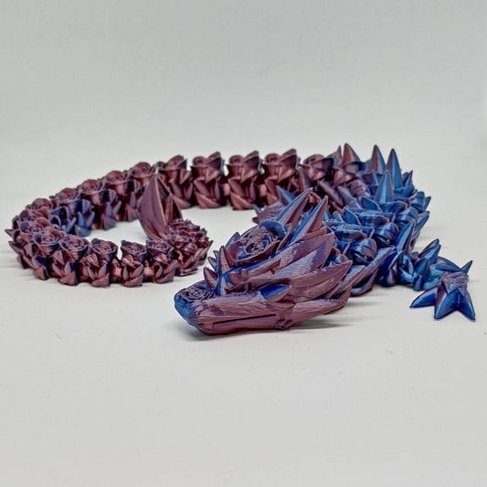 Rose Dragon - Flexible Sensory Toy