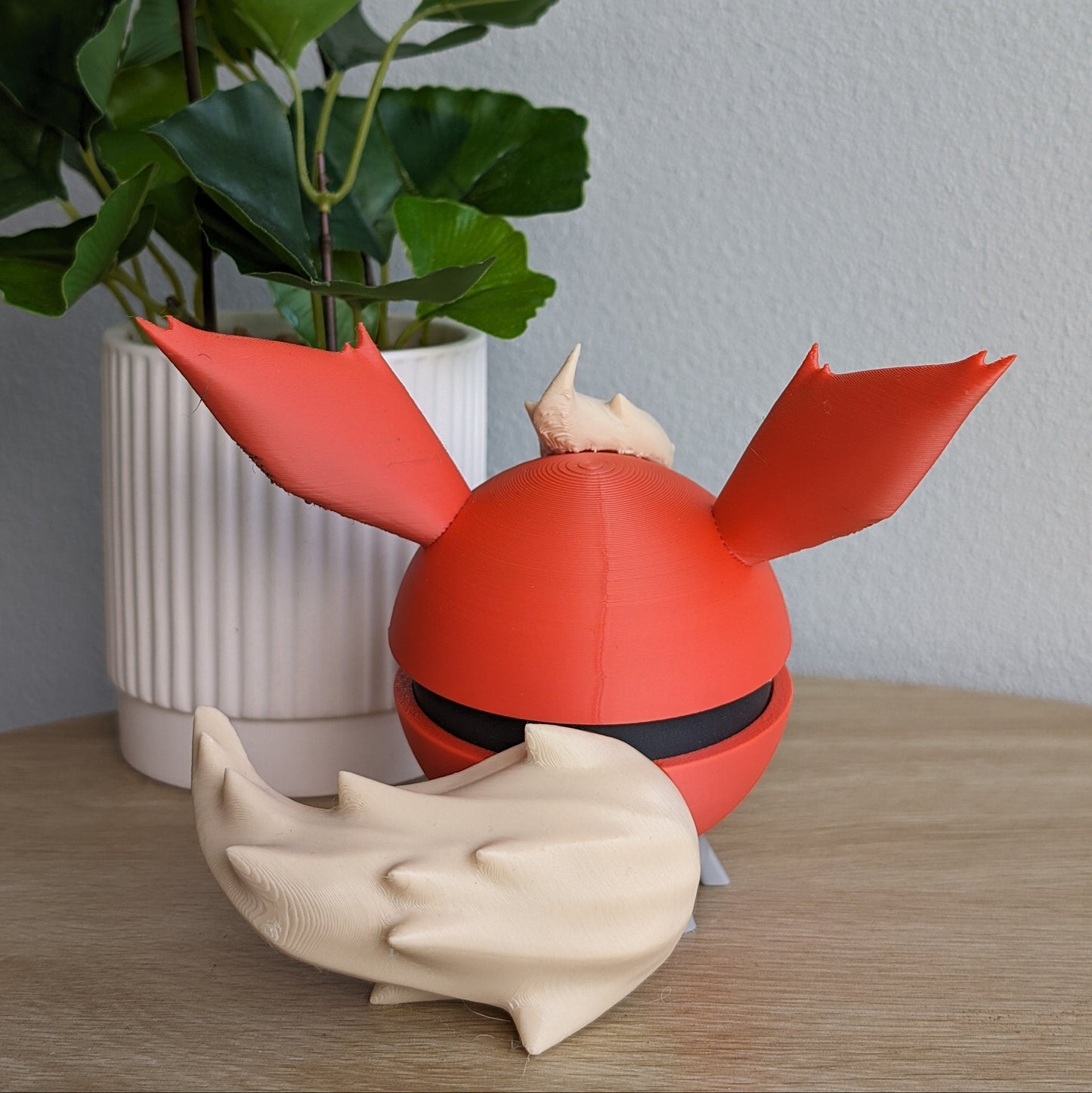 Flareon Themed Pokeball