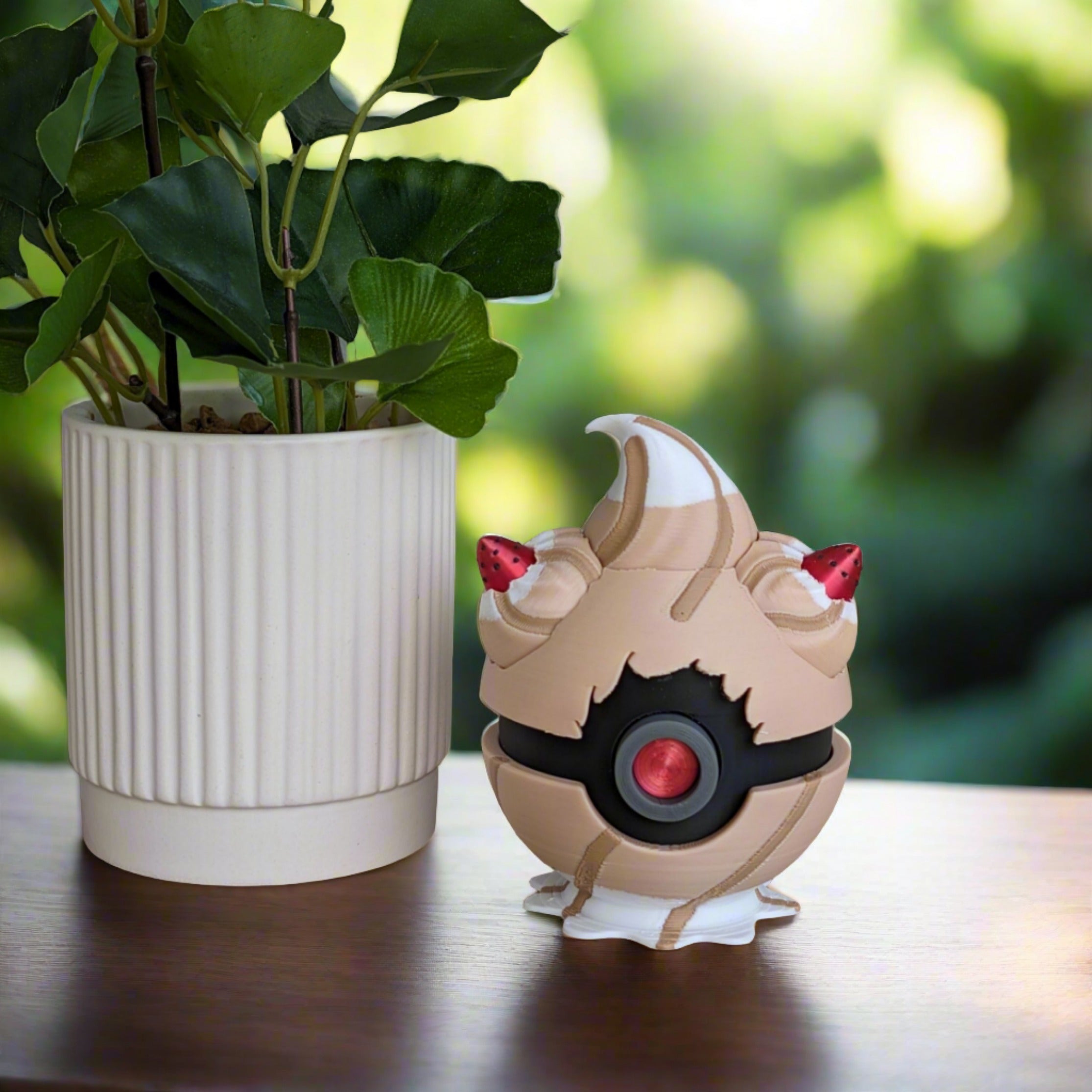 Alcremie Themed Pokeball – 3DbyDee