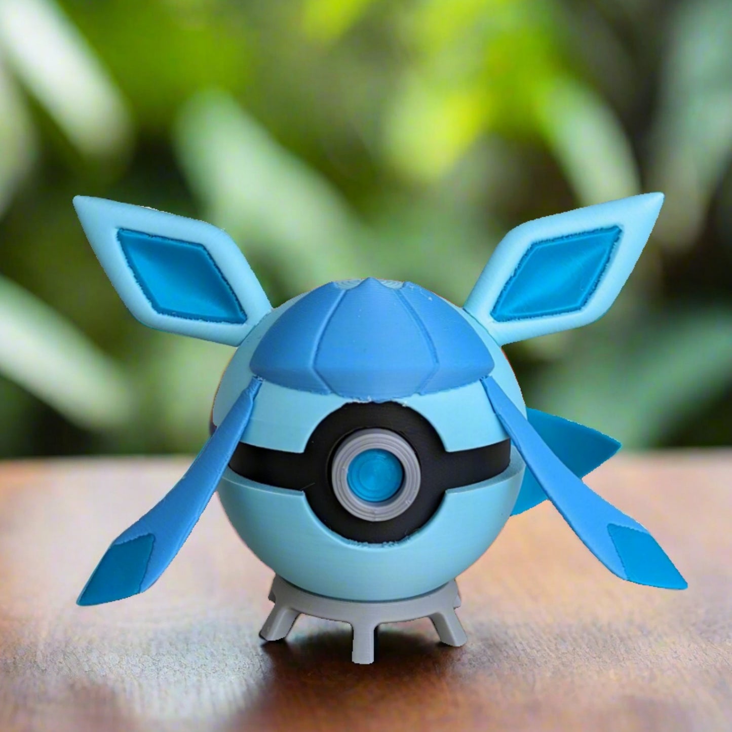 Glaceon Themed Pokeball