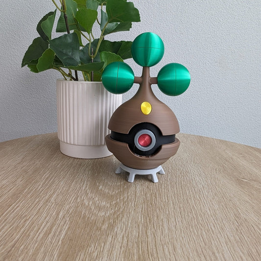 Bonsly Themed Pokeball