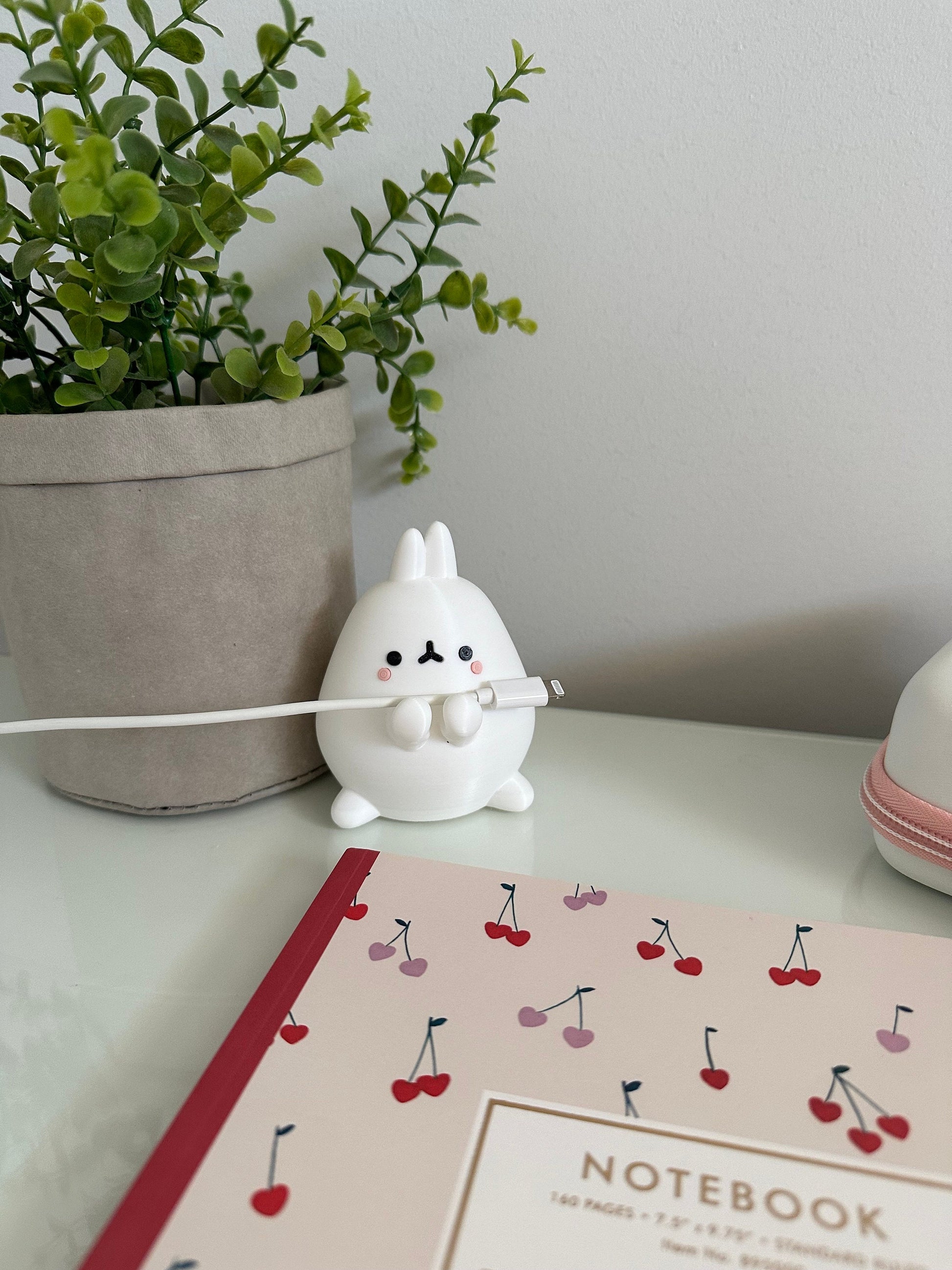 Kawaii Bunny Cable Holder